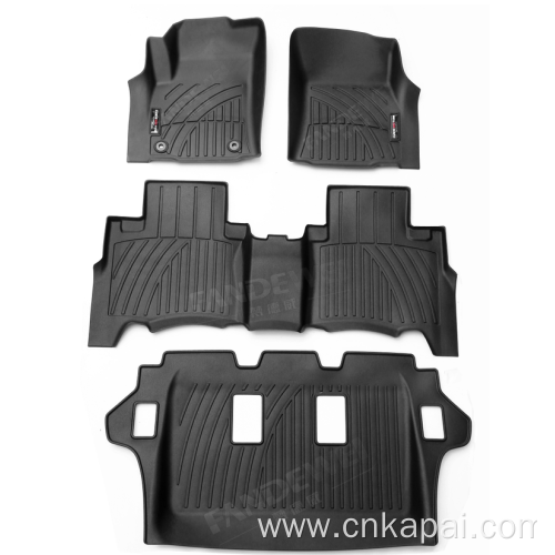 3D rubber car carpets for TOYOTA FORTUNER